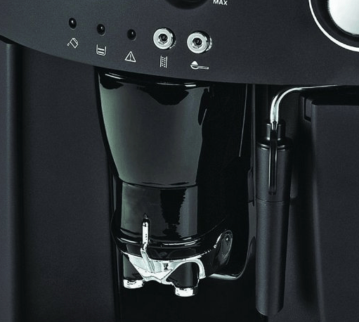 Image de la buse de sortie de café dans le ESAM Delonghi 4000