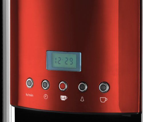 panneau de commande Détail Russell hobbs café Red Jewels